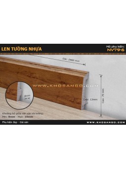 Len Tường nhựa NV79-6